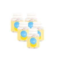 【bonbon】C well 日日維生素C錠30錠x5罐(維他命/接骨木/抗氧化/花青素/礦物質)