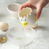 小雞陶瓷蛋清分離器可愛蛋黃蛋白分離過濾器烘焙工具烤餅乾烤蛋糕【AAA4065】