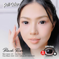 [COD] Softlens Full Color Black Rose Nebula Black BIG EYES - MINUS & NORMAL ! Diameter 16mm, Water C