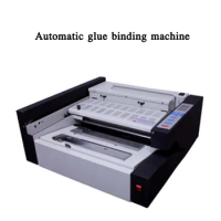 Automatic glue 120-140 books/hour Automatic glue binding machine J400 Desktop LCD automatic glue binding machine 220V 1000W