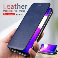 Bracket Leather Magnetic Flip Case on for Xiaomi Mi 10T Redmi Note 10 Pro 10S Note10 10pro Mi10 Lite 5G Mi10t Card Wallet Cover