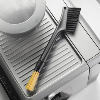 Coffee Grinder Cleaning Brush Nespresso Bean Powder Brush Tool Double-head Kitchen Coffee Shop Bar Brush Coffeeware Accessories