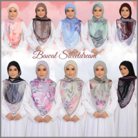 BAWAL COTTON VOILE B48 Square Jilbab HIJAB