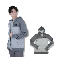 【The North Face】北臉 棉外套 拼接 刷毛 TNF 外套 平輸品(棉外套 拼接7701CA1)