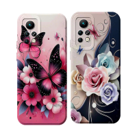 Case COMPATIBLE FOR Infinix Hot 8 9 10 10s 11 12i 12 Pro / Note 10 11 Pro - Softcase Motif Bunga El