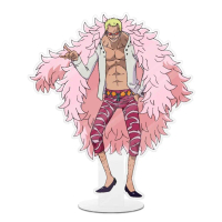 Stand akrilik figure anime\tDONQUIXOTE DOFLAMINGO\tstandee 20cm\t-\tONE PIECE\tmaterialAkrilik