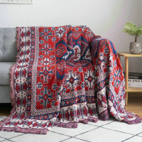 American Style Sofa Cushion Sofa Cover Sofa Throw Knitted Blanket Tablecloth Multi-Functional Throw 