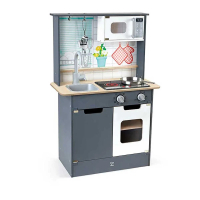 Hape E3166木製聲光電玩小廚房煮飯仔STEM玩具