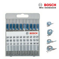 德國BOSCH博世 金屬線鋸片組 10件式 T118A T118B T118G T218A 曲線鋸片 線鋸機用