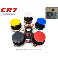 Filter Karburator Mini Saringan Udara Karbu Variasi Motor Universal SILVER