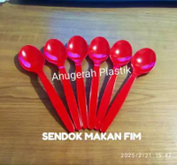 Sendok Makan Warna Merek FIM HARGA 1 KARTON ISI 3.000 PCS Ungu