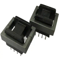 EE25 Electronics Inductor Ferrite Core Ferrite Bead Ferrite Chokes with 4+4pin Bobbin MnZn PC40,30sets/lot