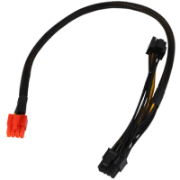Pci-E Image Card Modular Power Cable 8Pin To Dual 8(6+2)Pin For Antec Eco Tp Np Series 18Awg