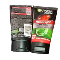 Garnier Men Acno Fight Scrub 100Ml, Garnier Men Acno Fight Wasabi 100Ml, Garnier Men Oil Control 100
