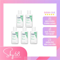 [MINISIZE] COMBO 5 Sữa Rửa Mặt CERAVE giúp làm sạch sâu dành cho DA DẦU Foaming Facial Cleans 30ml x