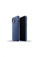 Mujjo Mujjo Full Leather Case for iPhone 13 Casing Handphone Premium Apple Blue
