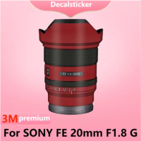For SONY FE 20mm F1.8 G Lens Sticker Protective Skin Decal Film Anti-Scratch Protector Coat SEL20F18G FE20mm/1.8 1.8/20 G