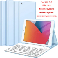 keyboard Case For iPad 8th 10.2 Air 4 10.9 2020 Funda Case For iPad Air 3 10.5 7th 10.2 mini 5 7.9 Air 9.7 2017/2018 case Keypad