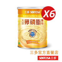 【三多】大豆卵磷脂顆粒(300g/罐)x6入組