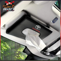 Tempat Tisu Mobil / Kotak Tissue Gantung Car Sun Visor Jepit PU Leather Wadah Tisu Mobil tempat  tis