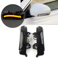 2Pcs Car Side Mirror LED Turn Signal Indicator Repeater Lamp Blinker Light For Toyota Camry Prius Reiz Wish Mark X Crown Avalon