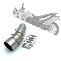 Corcoransu ท่อเชื่อมต่อท่อไอเสียรถจักรยานยนต์ระดับพรีเมียมสำหรับ BMW F650GS F700GS F800GS ADV B8T9H 