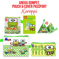 Keroppi Sanrio Dompet Mini Wallet Case Pouch Sling Bag Tas Selempang