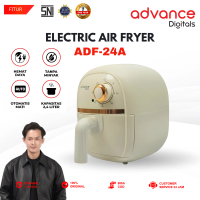 【Ekslusif Steven Stenly X Advance Dgitals】Advance ADF-24A Air Fryer menggoreng tanpa minyak Kapasita