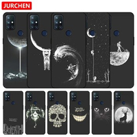 Silicone Case For OnePlus Nord N10 BE2029 Custom Cat Dog Cartoon Pattern For One Plus 1+ Nord N 10 5G BE2028 BE2025 BE2026 Cover