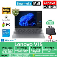 Lenovo V15 i5-13420H 512GB SSD 8GB IPS Win11+OHS