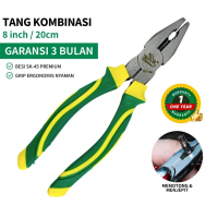 Diskon Baru Produk Feibao Tang Kombinasi / Combination Pliers / Tang 8 Inch / SK-45 Steel TPR handle
