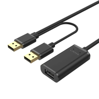 [COD] UNITEK USB 2.0 Active Extension Cable over 5,10,20M. (สินค้ารับประกันคุณภาพ 2ปีเก็บกล่อง) Mode