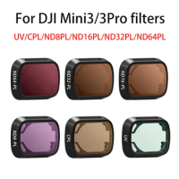For DJI MINI 3PRO Filter UV Protection Mirror CPL Polarizer ND Dimmer MINI3 Accessories Dji Mini 3 Pro Accessories