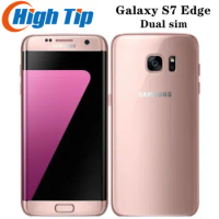 Unlocked Original Samsung Galaxy S7 Edge Duos Dual Sim G935FD Cell Phone 4G 5.5 inch 12.0 MP 4GB RAM 32GB ROM SmartPhone