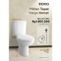 TOTO THX20NB Bidet Toilet Seat - Jet Shower