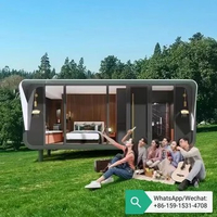 20ft 30ft 40ft modular prefab tiny homes container office portable apple home pod movable apple cabin manufacturer built