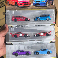 2026 HOT WHEELS PREMIUM TWIN PACK MITSUBISHI LANCER SUBARU FORESTER PORSCHE 935 DODGE CHALLENGER CHA