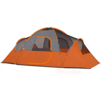 Tents for Family Camping, Hiking and Backpacking 4 Person Dome Camp Tents with Included Tent Gear Loft for Outdoor Accessories