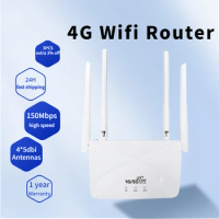 Universal SIM Card WiFi Router 4G LTE Router 300Mbps Home Hotspot 4G WiFi Router RJ45 WAN LAN WiFi Modem 3G/4G Wireless CPE