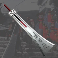 Game 7 VII 108cm Zack Fair Sword Armor Break Weapon Sword Cloud Strife Buster Sword 1:1 Game Remake Knife Safety PU