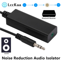ลดเสียงรบกวน Audio Isolator 3.5มม. Aux Audio Noise Filter Ground Loop Noise ขจัดสำหรับระบบเสียงสเตอริโอในรถยนต์ Home Stereo