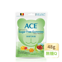 【ACE】無糖Q軟糖 48g/包【上好連鎖藥局】