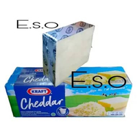 keju kraft cheddar 250 gr(repp) / kraft cheddar potongan