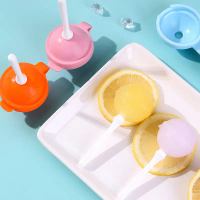 【COD】CETAKAN ICE CREAM SILICONE PUDDING JELLY Es Batu Bulat Bola Ice Ball Maker  Cetakan silikon per