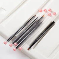 Leopard Nail Art Liner Brush 3D Tips Line Stripes Drawing Pen Acrylic UV Gel Polish Brushes Painting Pen Manicure Tools