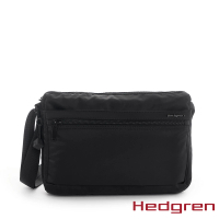 【Hedgren】INNER CITY系列 RFID防盜 M Size 側背包(黑色)