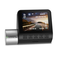 Dash Cam 4K 3840X2160P 2Inch IPS WIFI Car Dash Camera Single Cam Car DVR 24H