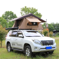 Hot Sale Top Roof Tents Soft Shell Big Size 600 D Fabric Car Roof Top Tent/Canvas Top Roof Tents FOR 1-2 Person