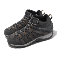 【MERRELL】登山鞋 Alverstone 2 Mid GTX 男鞋 灰 防水 戶外 耐磨 郊山 中筒 越野(ML037165)