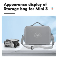 Storage Bag For DJI Mini 3 Pro Shoulder Bag For ​DJI RC Remote Control Protective Bag Accessories Storage Bag For DJI Mini 3 New